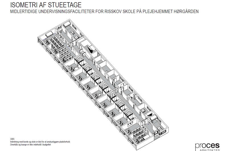 Isometrisk plan - Hørgården